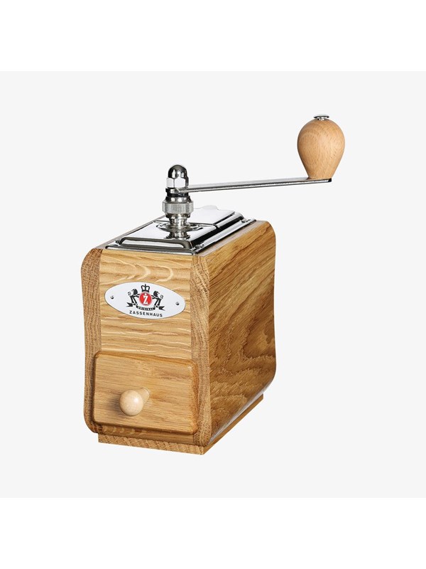 Zassenhaus Santiago koffiemolen eiken/ergonomisch