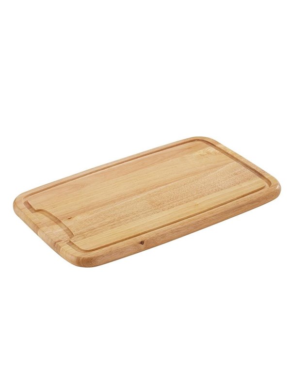 Houten trancheer- / snijplank met groef - 42 x 27.5 cm - Zassenhaus