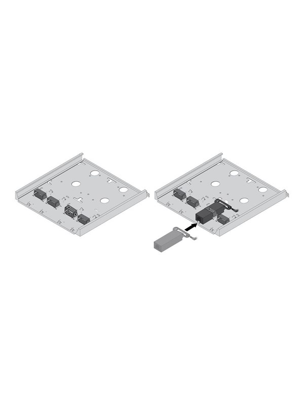 Palo Alto Networks rack mounting tray - 1U
