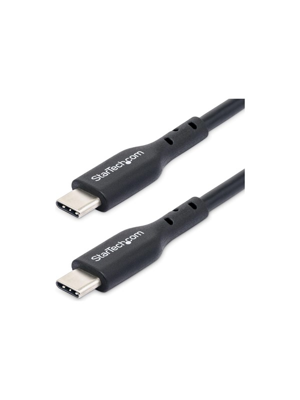 StarTech.com 1m USB-C Laadkabel, 2 Pack, USB C Kabel, USB 2.0 Type-C Laptop Oplaadkabel, 60W 3A Power Delivery, TPE Mantel, USB-C Data Transfer Kabel, M/M
