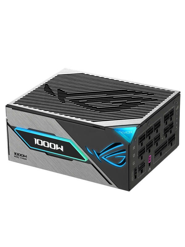 ASUS ROG THOR 1000W Platinum III (ROG Equalizer) Voeding - 1000 Watt - ATX 3.1 - 80 Plus 80 PLUS Platinum