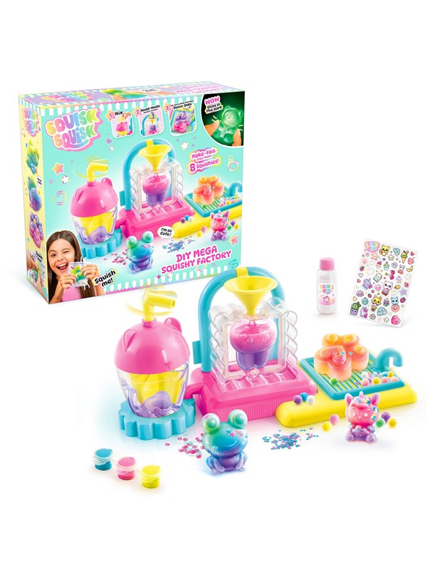 Squish Squish Mega Squishy Factory DIY