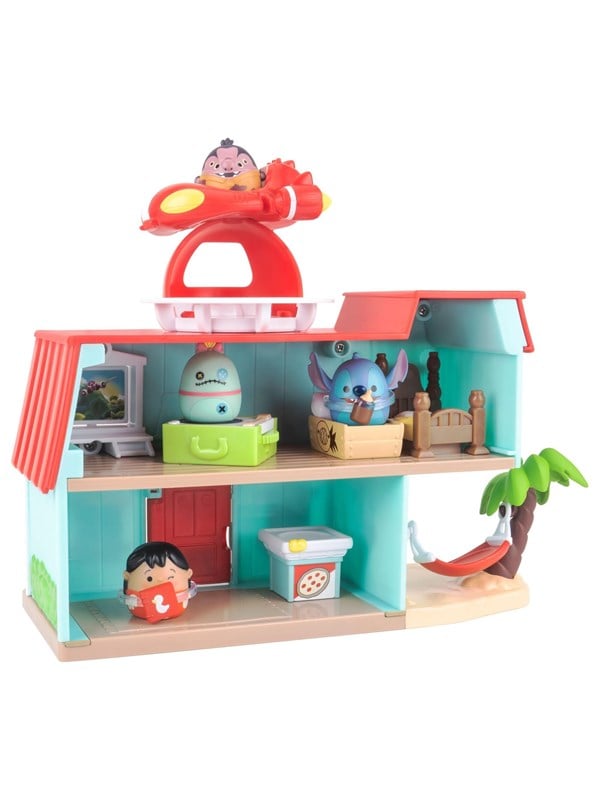 Squishmallows Squish-a-longs - Stitch Lilo's Huis Playset