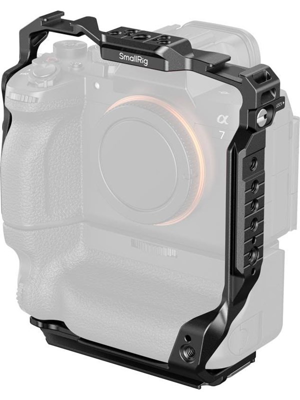 SmallRig 6114 Cage for Sony A 7R V / 7 IV / 7S III / 1 / 7R IV / 7 V with Vertical Grip VG-C4EM