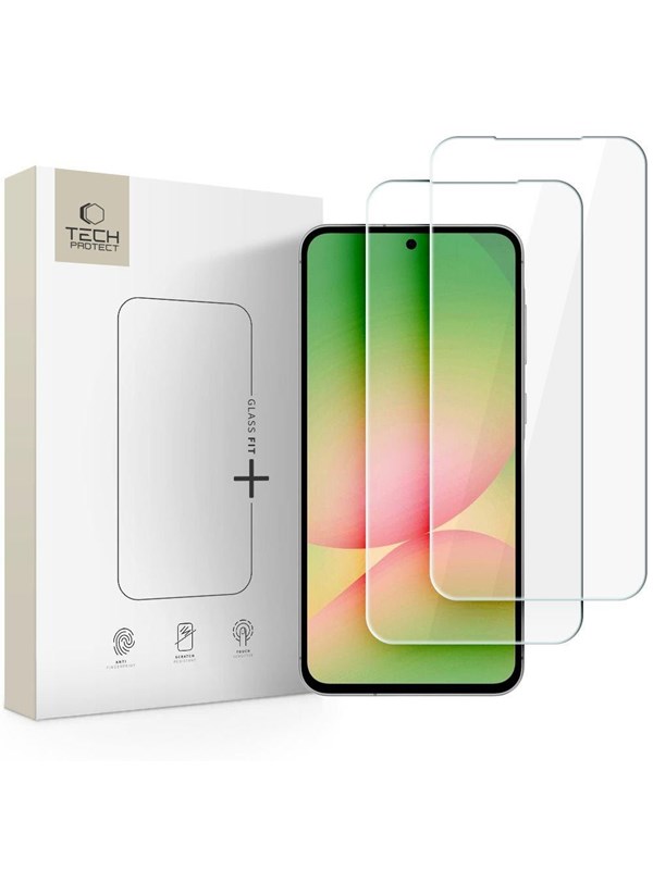Tech-Protect Glass Fit+ 2-Pack Tempered Glass for Samsung Galaxy A37 / A57 5G