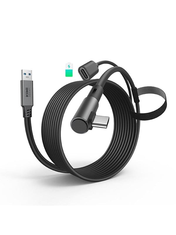 KiwiDesign 4 m Link Cable with 18 W Charging - Black