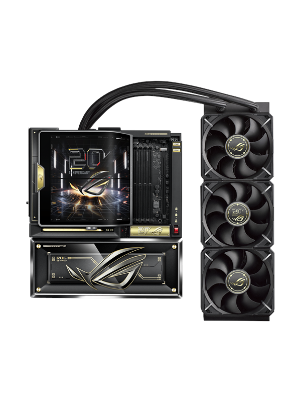 Asus ROG CROSSHAIR X870E EDITION 20 + ROG RYUJIN 360 EDITION 20 Moederbord - AMD X870E - AMD AM5 - DDR5 RAM - Extended ATX