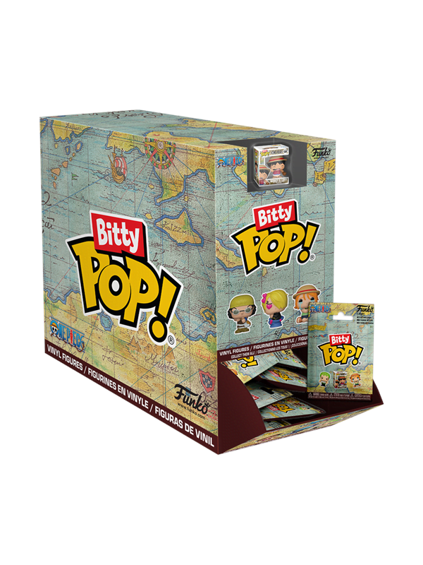 Funko! - Funko Bitty Pop Singles One Piece ASS CDU - Figuur