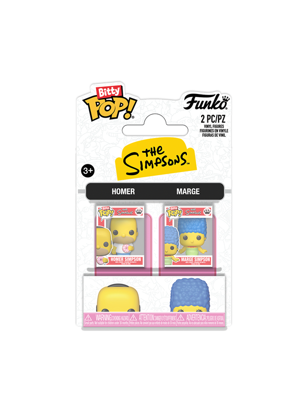 Funko! - Funko Bitty POP 2PK Simpsons H & M - Figuur