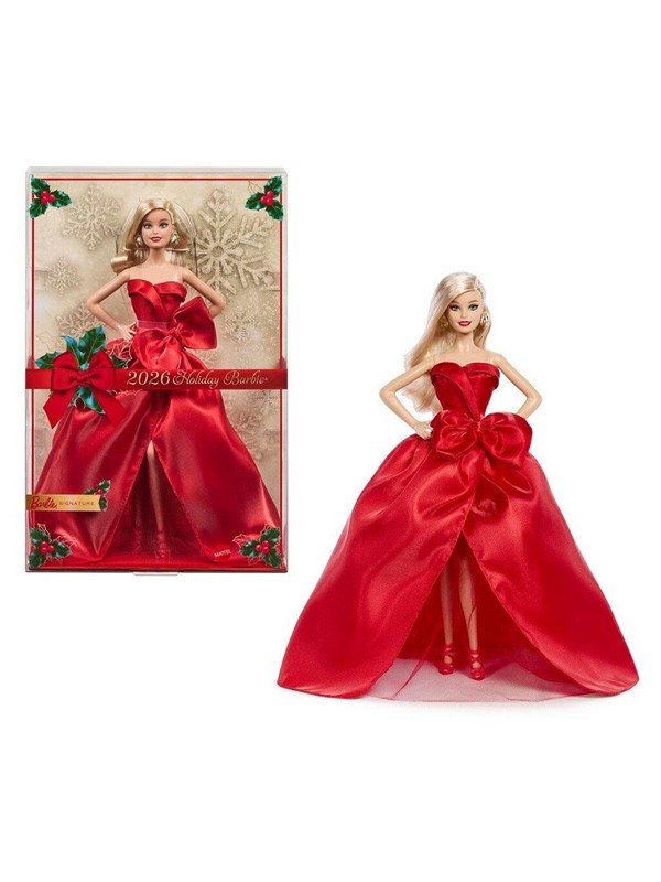 Barbie Signature 2026 Holiday Barbie modepop