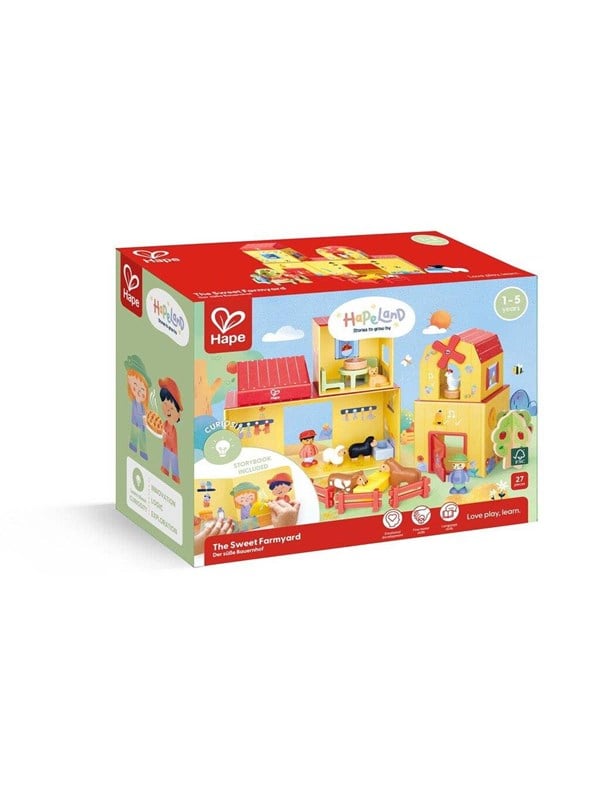 Hape Land The Farm Set