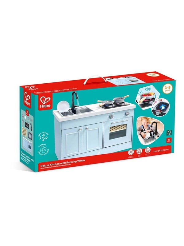 Hape Deluxe Kitchen With Running Water