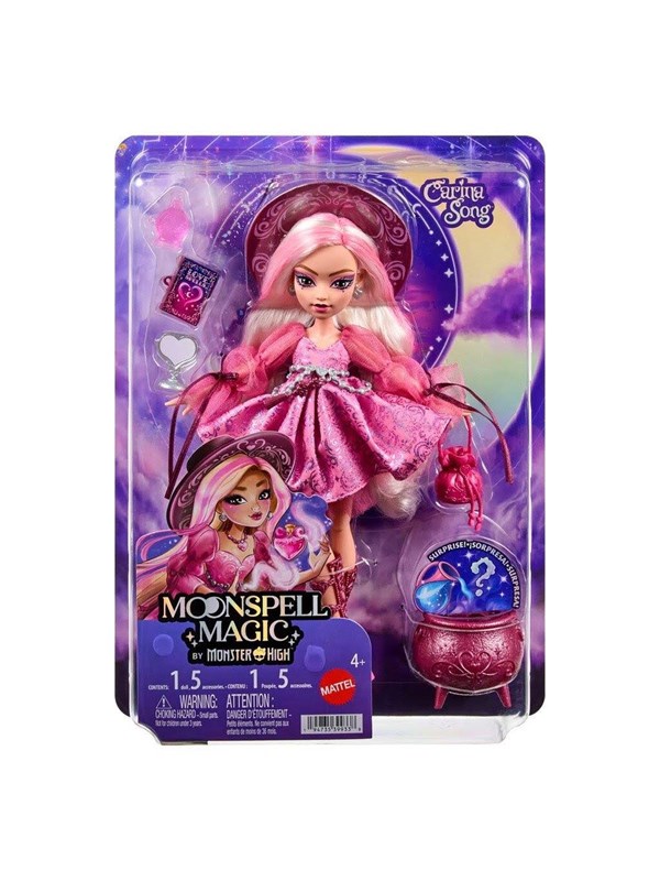Moonspell Magic van Monster High - Carina Song modepop - Love Witch met accessoires