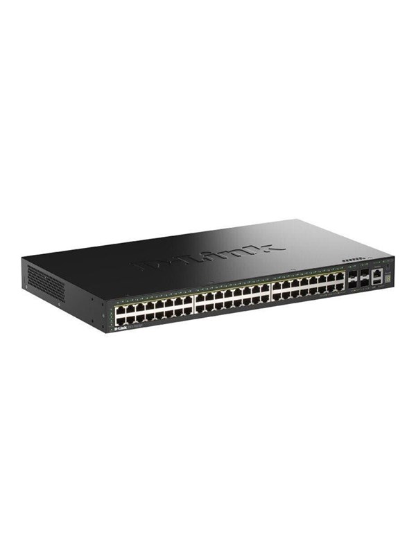 D-Link SmartPro DGS-1530-52P - switch - 52 ports - smart - rack-mountable