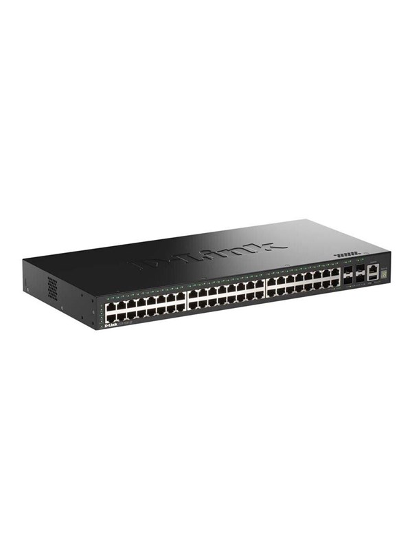 D-Link SmartPro DGS-1530-52 - switch - 52 ports - smart - rack-mountable
