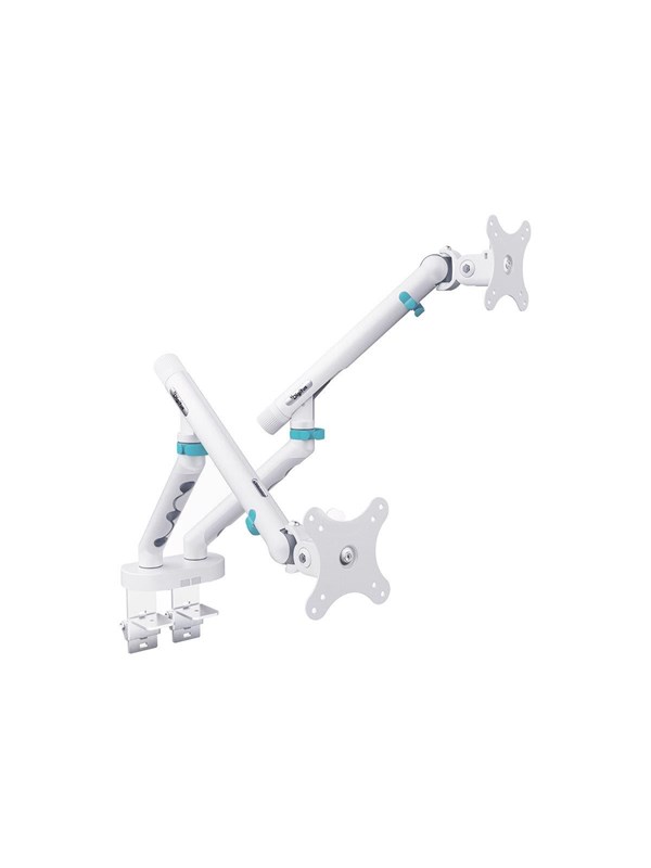 DIGITUS mounting kit - for 2 curved / flat panels - 2 x 10 kg - white - Max 20 kg - recommended for 35 "