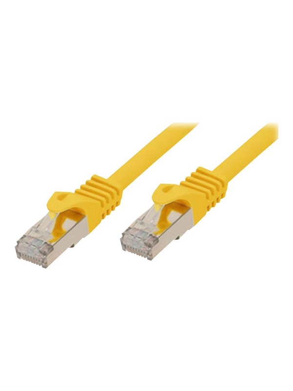 shiverpeaks BASIC-S patch cable - 2 m - yellow - Geel - 2m