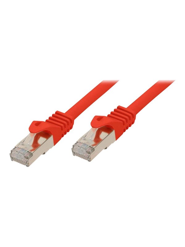shiverpeaks BASIC-S patch cable - 7.5 m - red - Rood - 7.5m