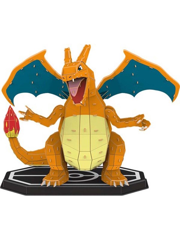 4D Build - Pokémon Charizard 3D-modelset Pokémon-figuur bureaudecoratie 223 stukjes