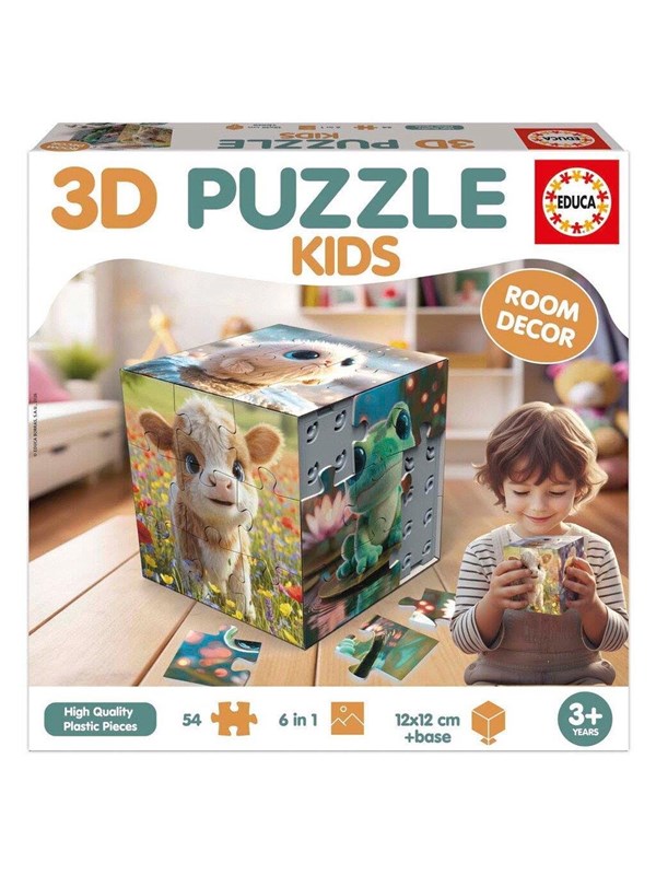 Educa 3D Puzzle Kids Baby Animals 3D Puzzels