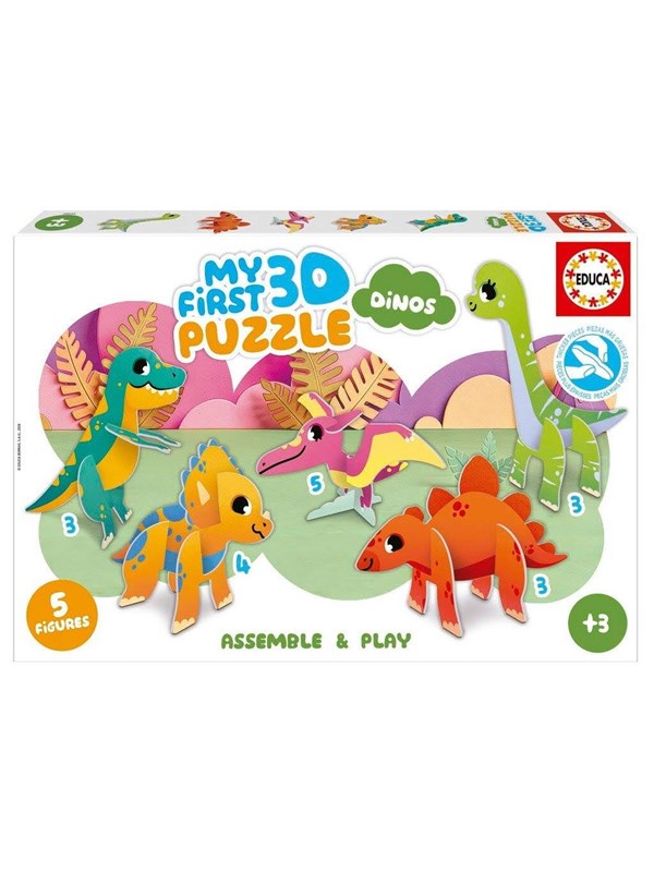 Educa 3D Puzzle Kids Baby Dinos 3D Puzzels