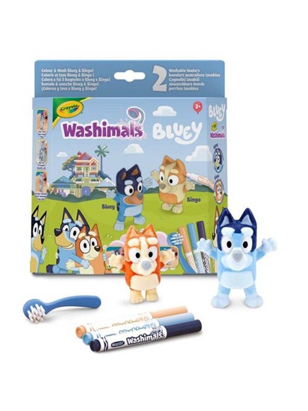 Crayola Scribble Scrubbie Bluey w/2 pets