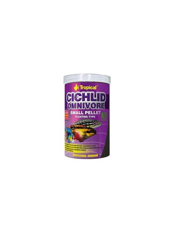 Tropical Cichlide Pellets | Omnivoor Small (1 Liter) | Cichlide Visvoer
