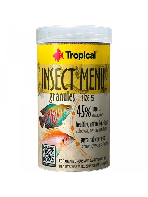 Tropical Insect Menu Granulaat - 250ml - Aquarium Visvoer