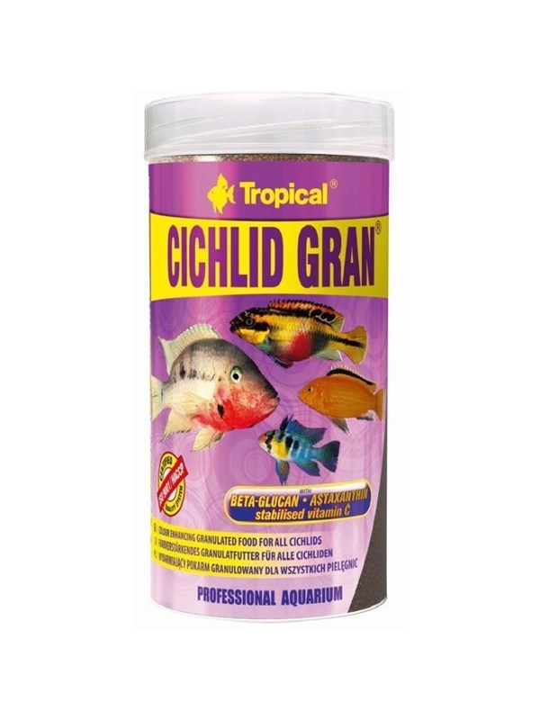 Tropical Cichlid Gran 250 ml. / 138 g.