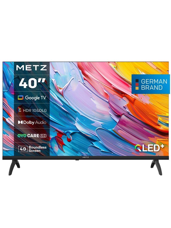 METZ 40" Flat screen TV QLED 1080p (Full HD) 40MQF7030Z