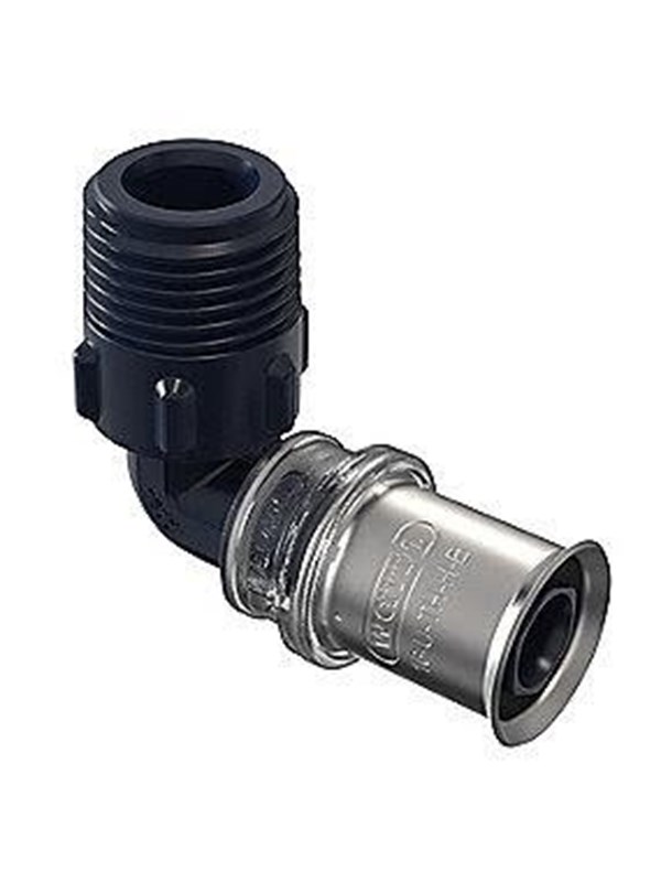 Wavin Tigris K5 overgangshoek 25x3/4" m/np