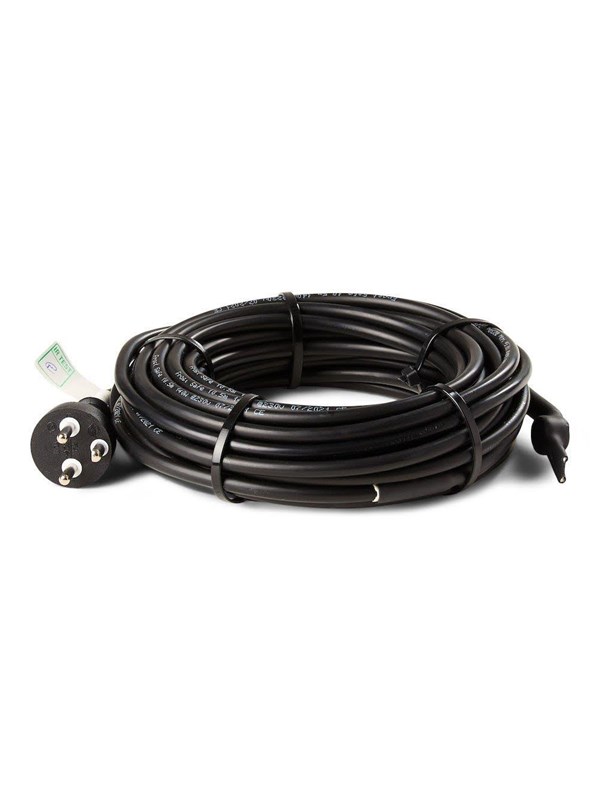 HEATCOM FrostSafe 13W/m verwarmingskabel met thermostaat & stekker met aarde, 10,5 meter