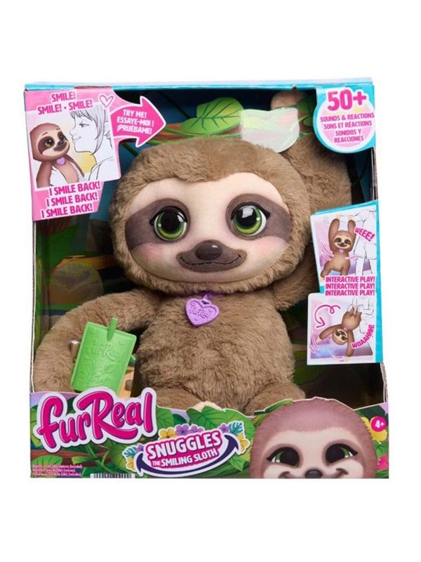 FurReal Snuggles The Smiling Sloth