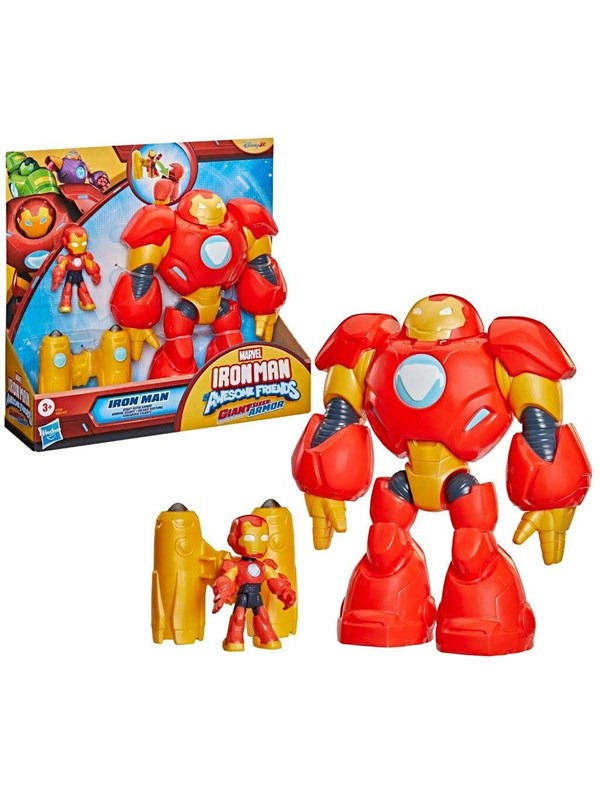 Marvel's Iron Man and His Awesome Friends - Supergroot Armor - Speelset