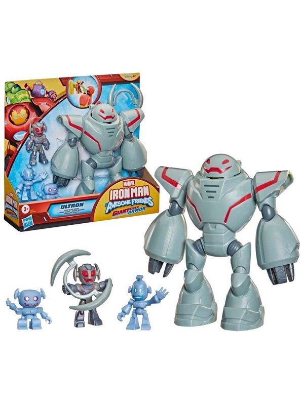 Marvel's Iron Man and His Awesome Friends - Ultron Supergroot Armor - Speelset