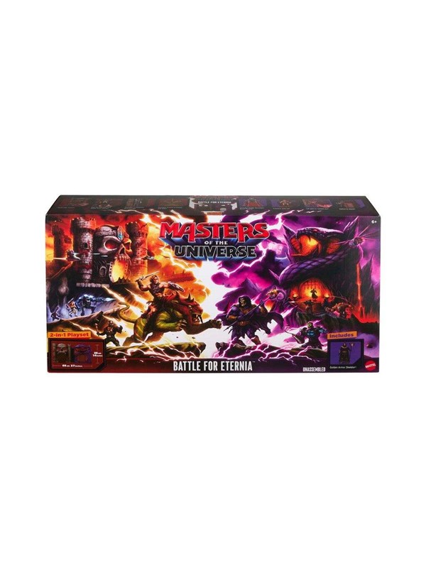 Masters of the Universe Battle for Eternia Speelset - Kasteel Grayskull, Slangenberg en Skeletor