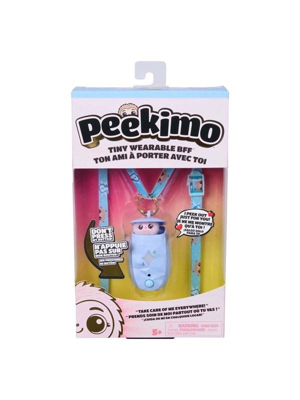 Peekimo Portable Interactive Pet Blue Boo