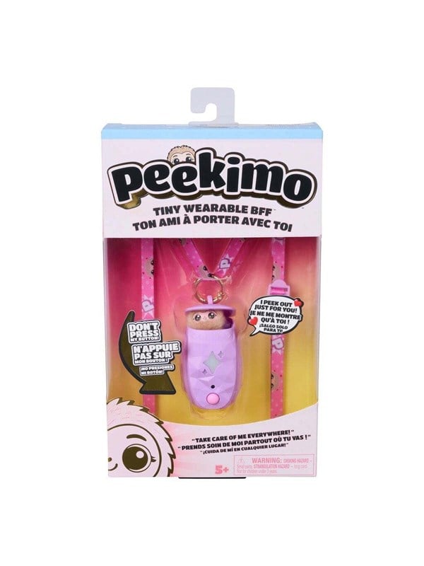 Peekimo Portable Interactive Pet Purple Lulu