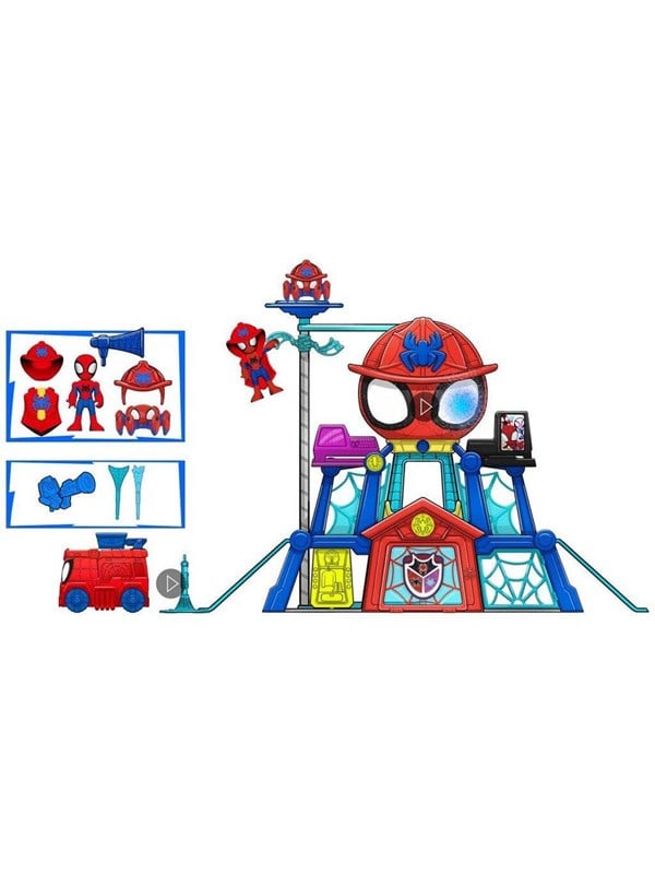 Marvel Spidey and His Amazing Friends - Rescue-Webs Hoofdkwartier - Speelset