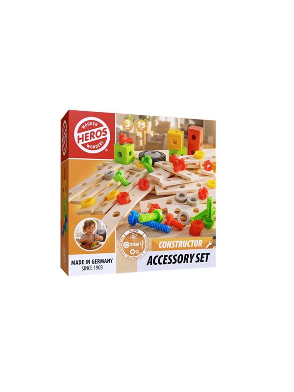 Heros FSC® Constructor - Accessoireset, 75 stuks