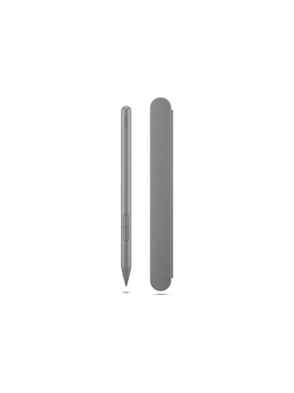 Lenovo Yoga - active stylus set - luna grey - with Pen Case - Actieve stylus set - 2 knoppen - Grijs