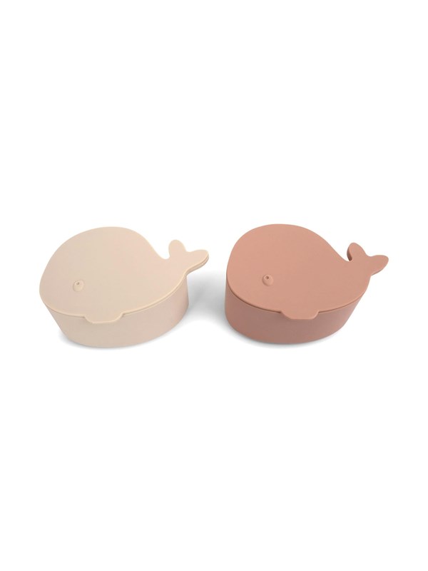 Filibabba Set of 2 silicone mini snackboxes - Christian the
