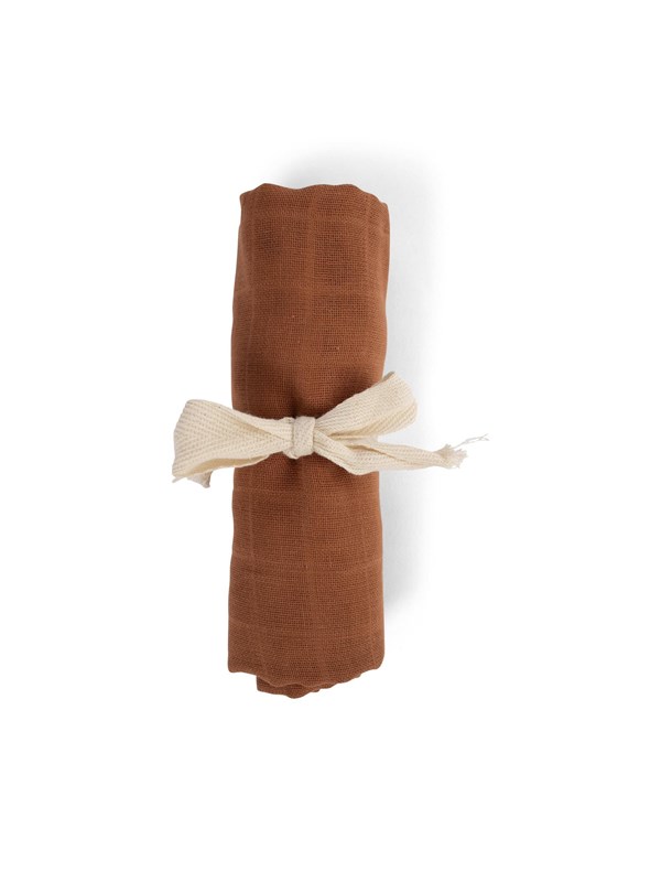 Filibabba Muslin Diaper GOTS - Amber Brown