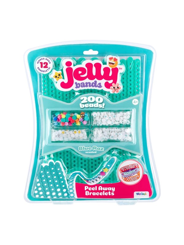 Jelly Bands Blue Raspberry-Bubblegum-Cherry assorted