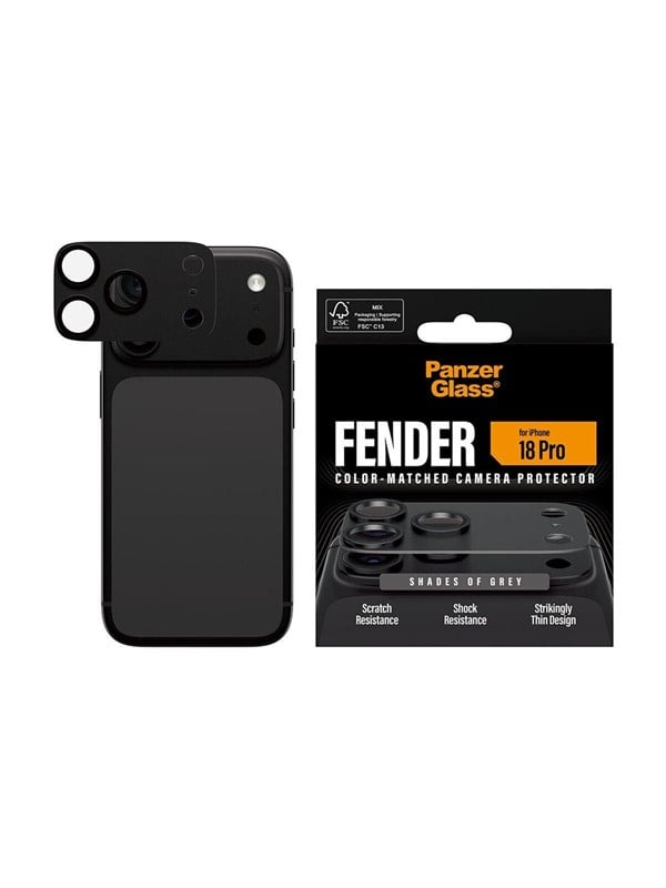 PanzerGlass Fender Camera Protector Shades of Grey Apple iPhone 18 Pro
