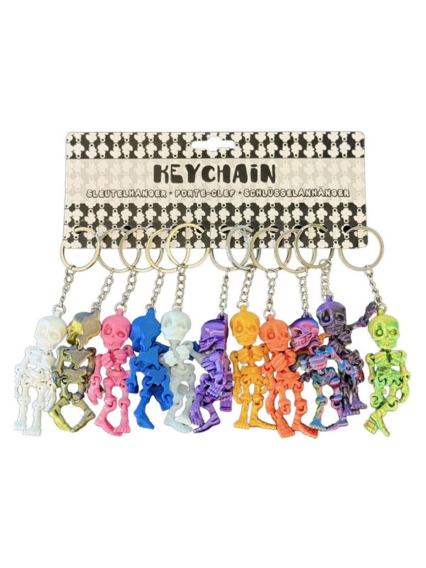 Duckiez Sleutelhanger Laser Color Skeleton - 1 stuk
