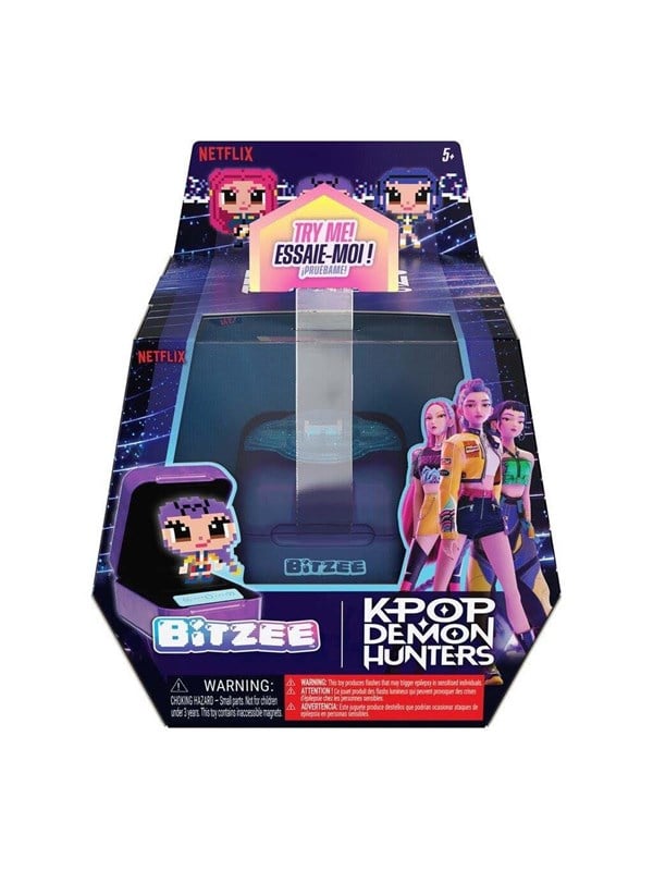 Bitzee - KPop Demon Hunters interactief digitaal huisdier reageert op aanraking 13 digitale personages van HUNTR/X Saja Boys Derpy en meer elektronische huisdieren en verjaardagscadeau