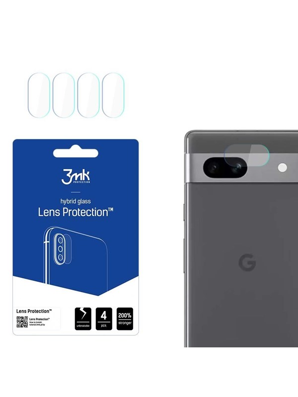 3mk Lens Protection Hybrid Camera Lens Glass for Google Pixel 7A 5G