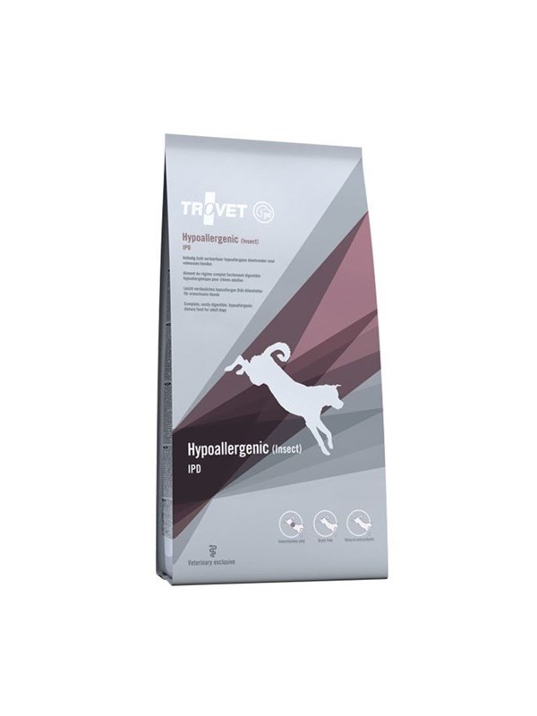 Trovet Ipd Hypoallergenic Dog - Hondendieetvoer - Insecten 10 kg