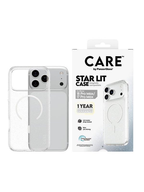 CARE by PanzerGlass Star Lit Case w. MagSafe Apple iPhone 18 Pro Max | 17 Pro Max